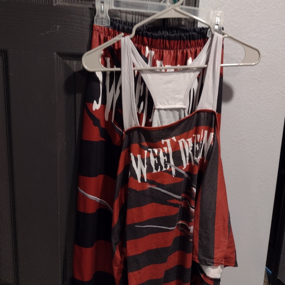 Freddy Krueger Sweet Dreams Pants and Top Set